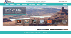 Desktop Screenshot of laser-distance-spectrometry.com